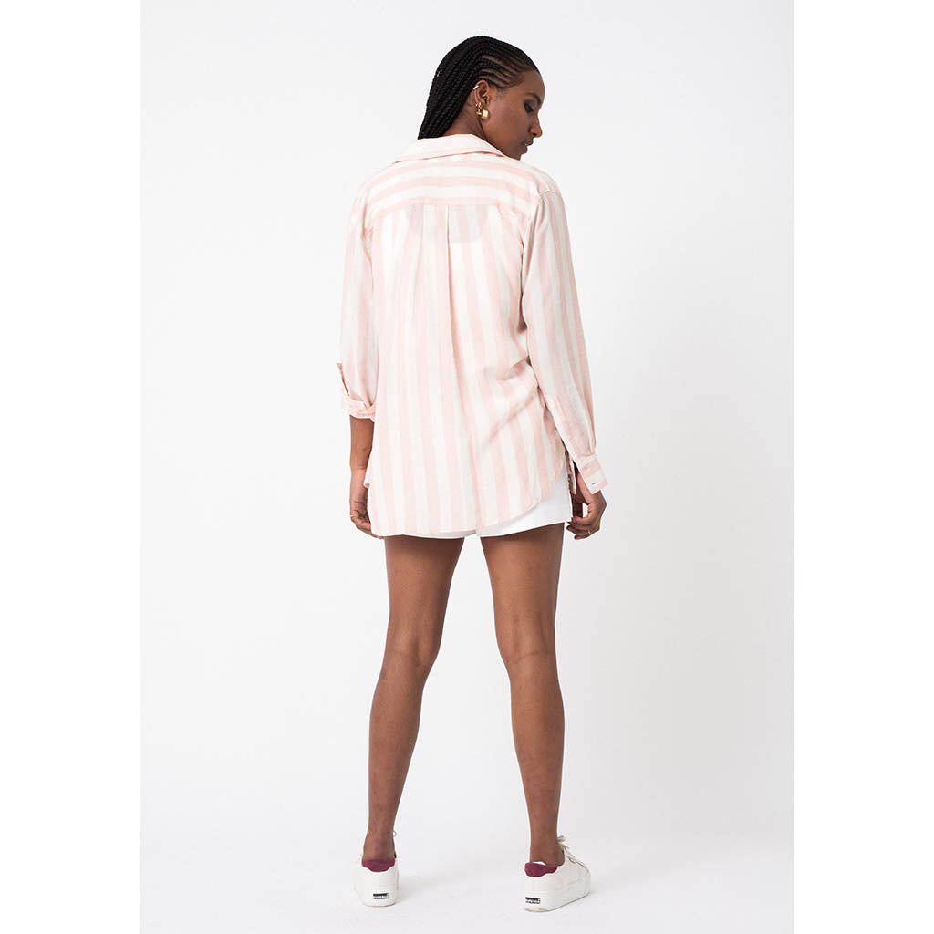 The Summer Shirt | Blush Stripe