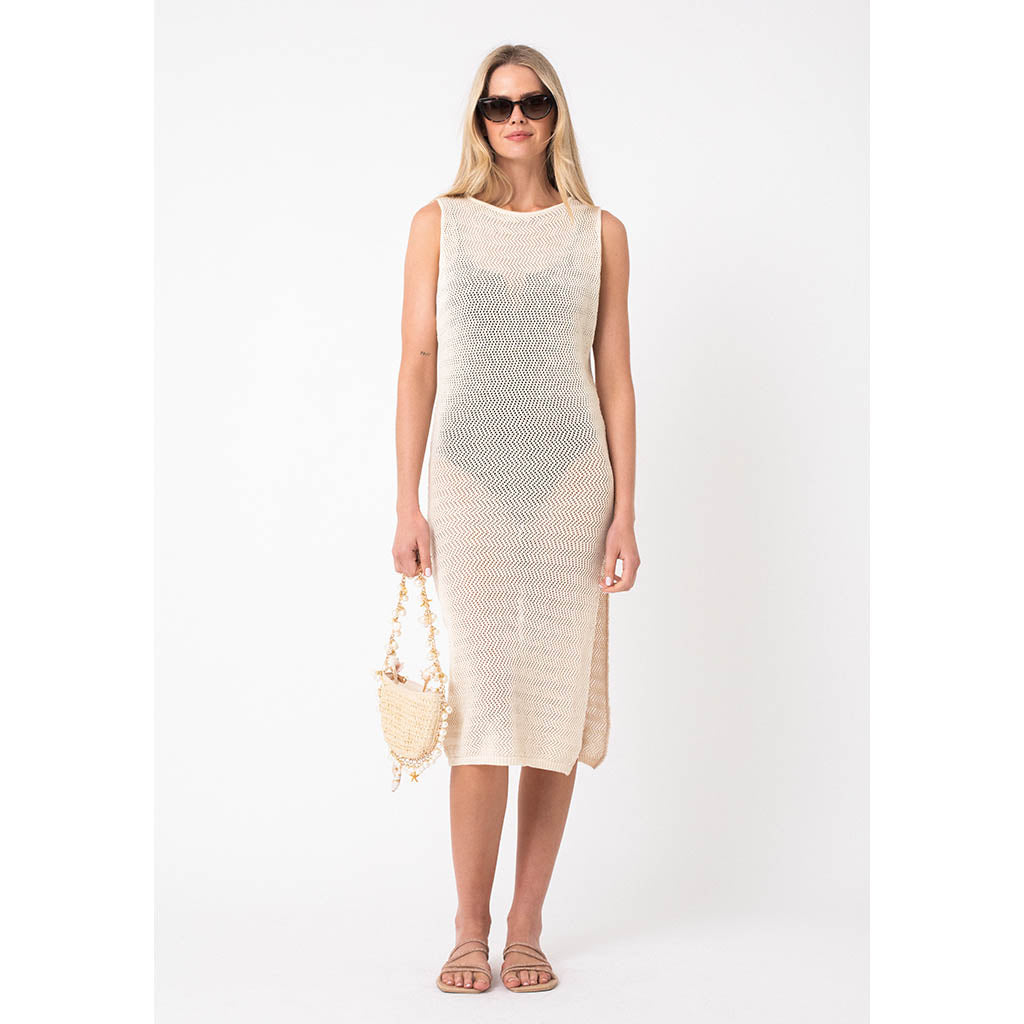 Allegra Resort Dress | Ecru