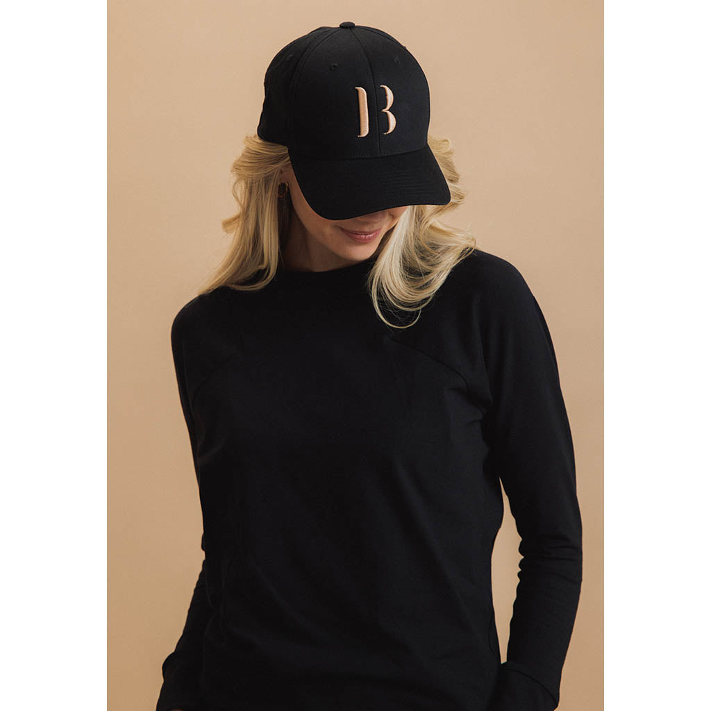 The BENA Cap | Black (unstructured)