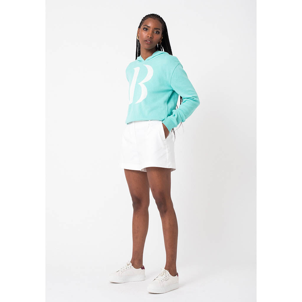 The BENA Hoodie | Cyan