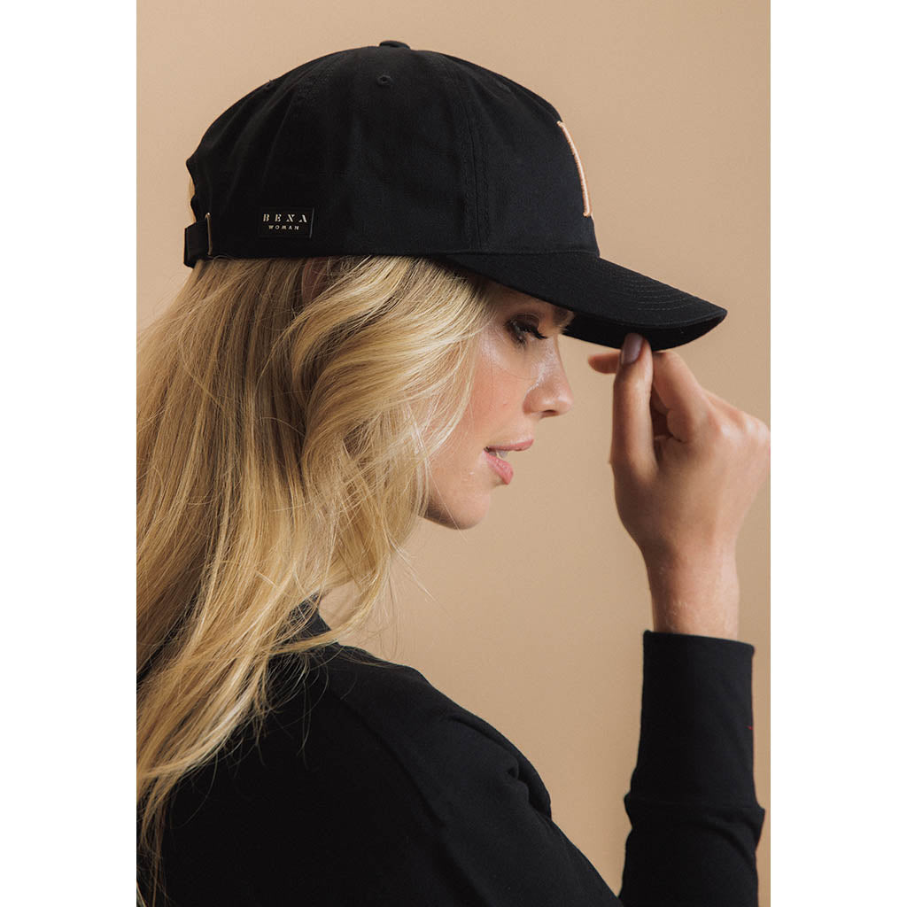 The BENA Cap | Black (unstructured)