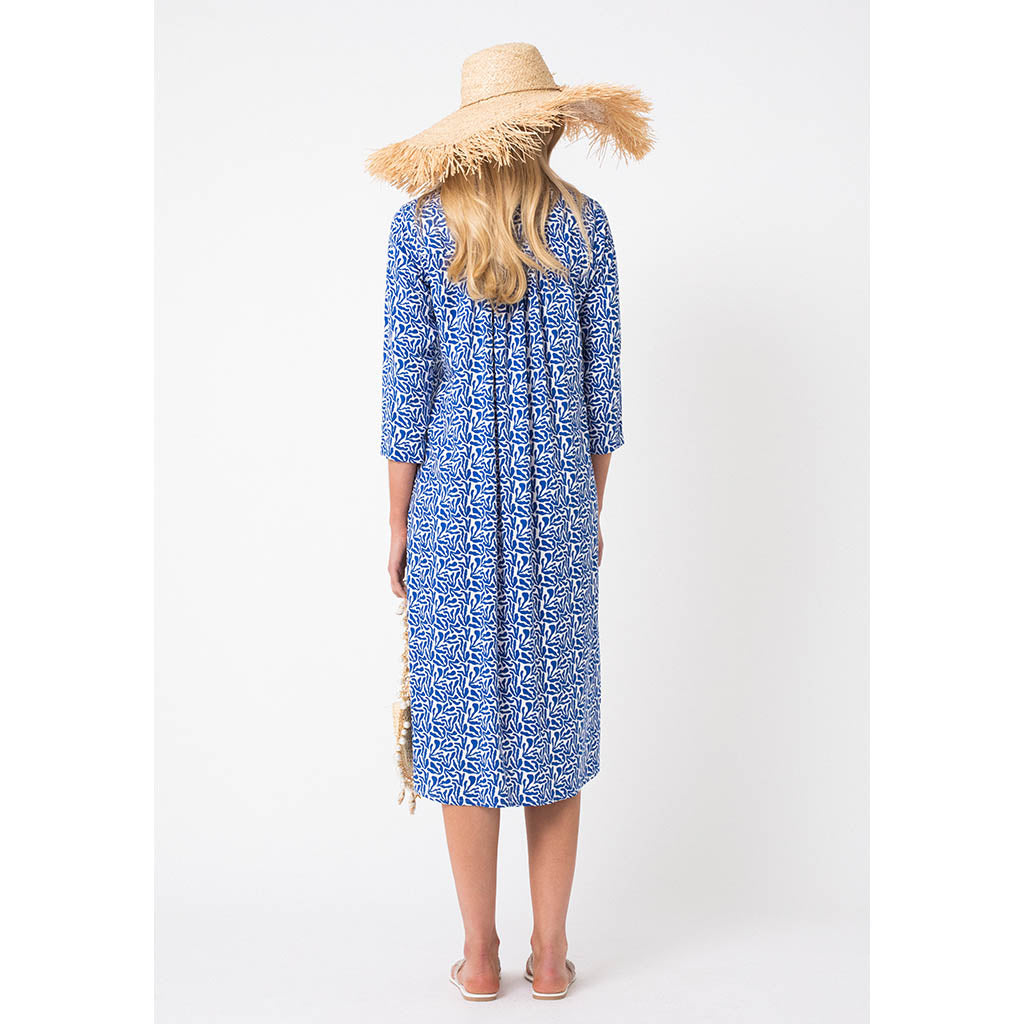 Lexi Dress | Blue Coral