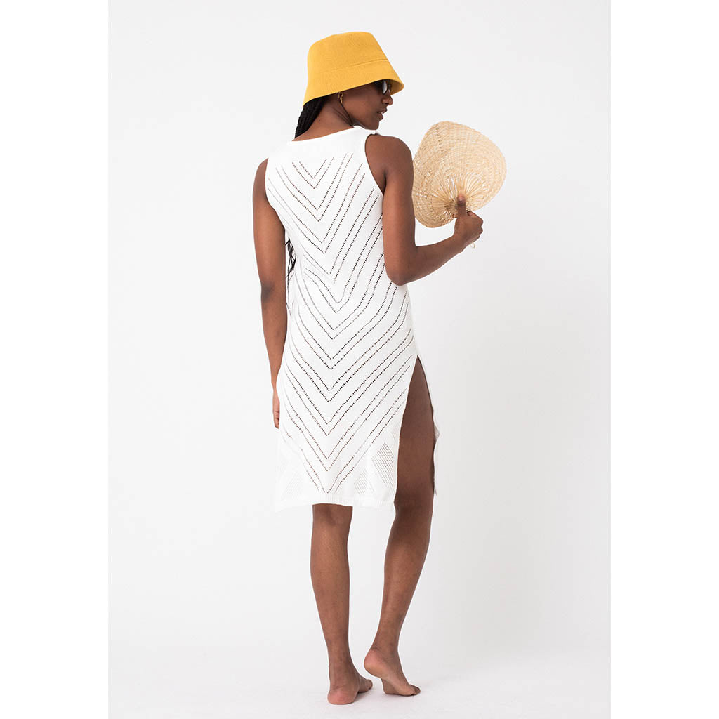 Thea Resort Dress | Ecru